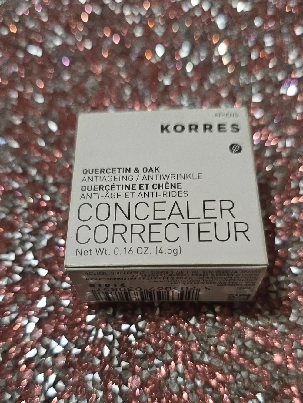 ❇️🧚‍♀️04 TAN Korres Quercetin & Oak Anti-aging Anti-Wrinkle Concealer NWT